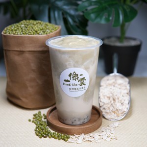 台灣綠豆沙燕麥奶 Taiwanese Mung Bean Oat Milk Smoothie